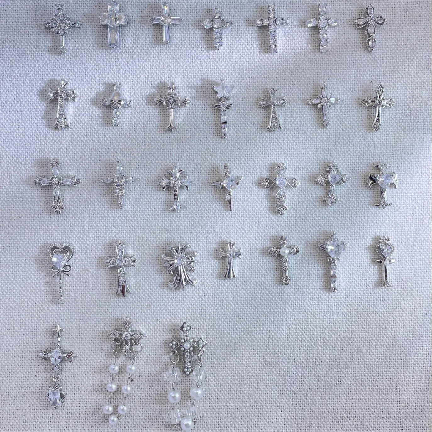 مسمار ريترو كروس كروكسين معدن متعدد المواصفات جيل للأظافر الديكور القوطية عين القط طلاء الأظافر لتقوم بها بنفسك لوازم فن الأظافر #4