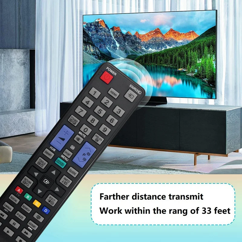 Replace AA59-00507A TV Remote Control For Samsung TV LED Television Remote Control