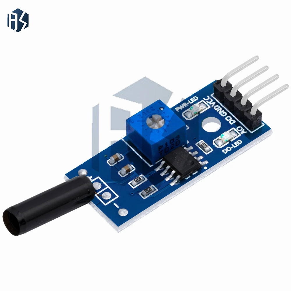 1 шт./5 шт. нормально открытый модуль датчика удара: обнаружение вибрации для Arduino — модуль, совместимый с сигнализацией