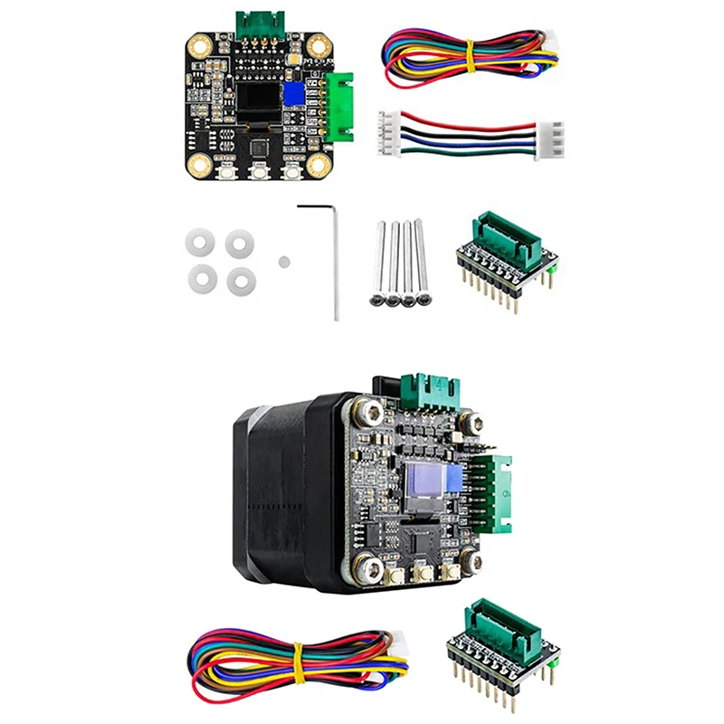 For 3D Printer Accessories MKS SERVO42C 42 Closed-Loop Stepper Motor Drive Ultra-Quiet Instead Of TMC2209