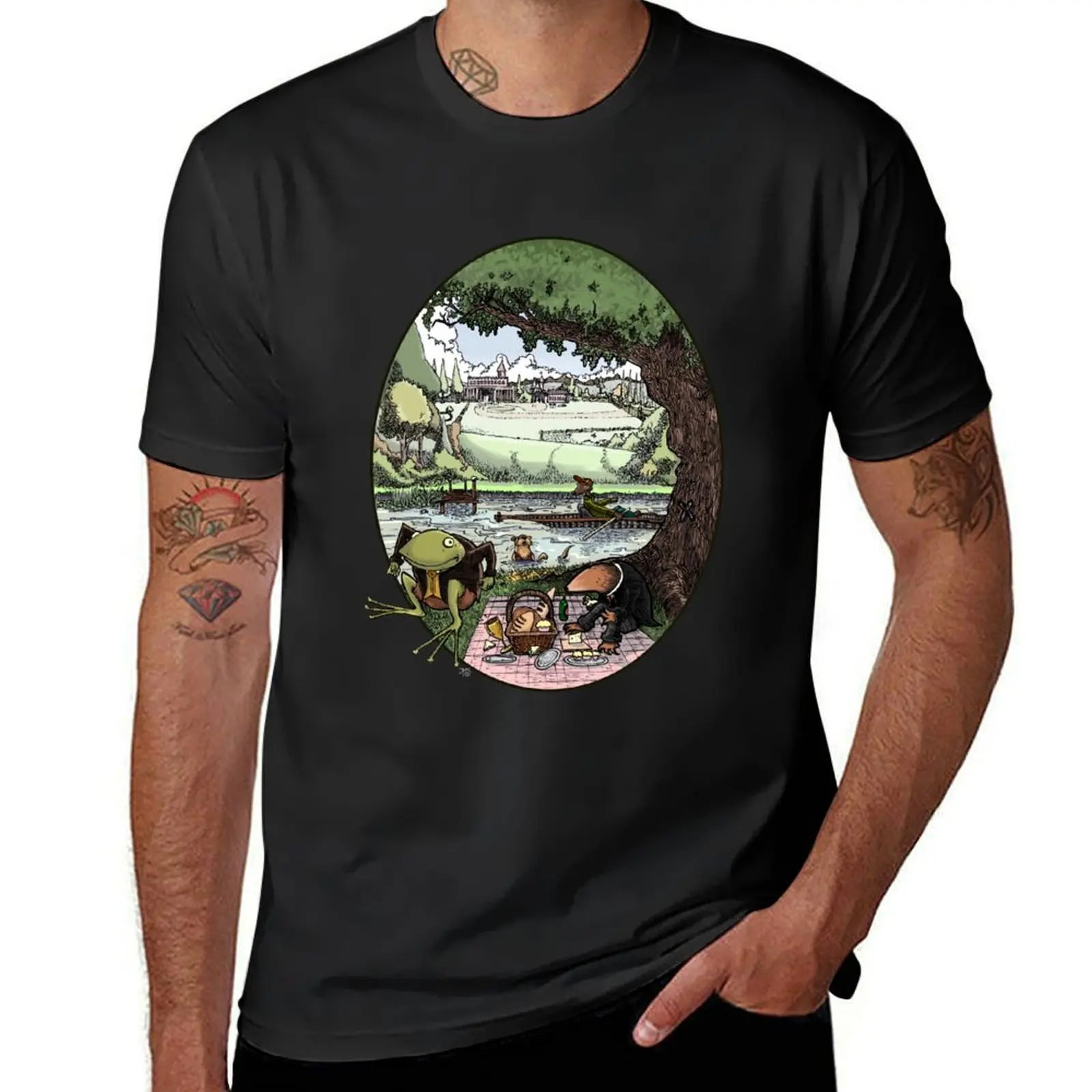 

Wind in the Willows T-Shirt heavyweights shirts graphic tees blacks plus sizes mens workout shirts