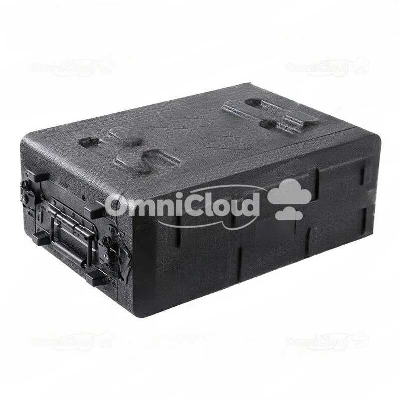 

AMS Wireless Microphone ABS Air Case New PE Plastic 2U Microphone 4U Digital Power Amplifier Sequencer 3U Box