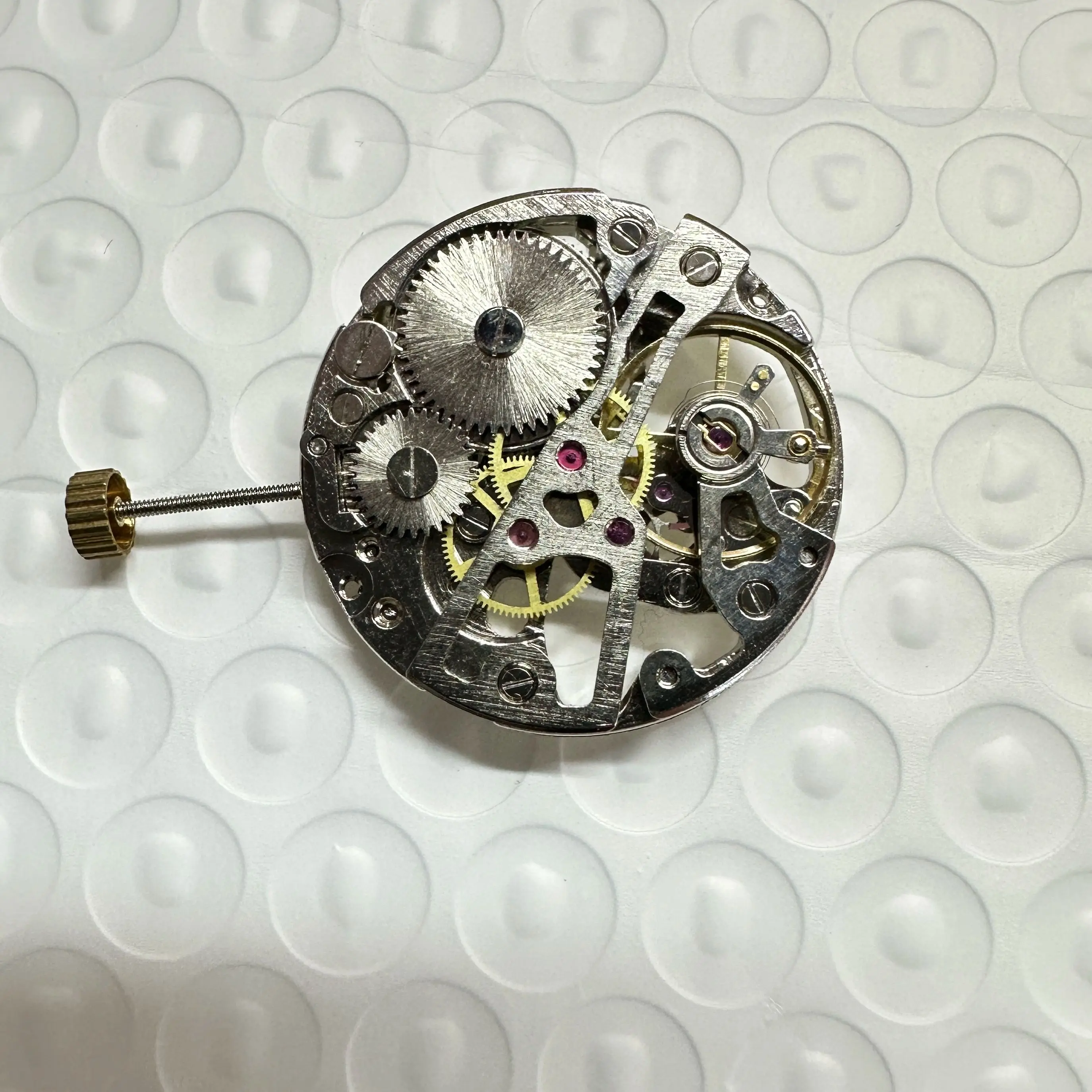 7120 Manual Movement Watch Accessories Stainless Steel 7120 Movement Watch Case DIY Accessories image 2