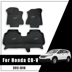 Car Floor Mats Trunk Carpets For Honda CR-V CRV 2012 2013 2014 2015 2016 Rugs Auto Interior Accessories Replacement Parts Cover