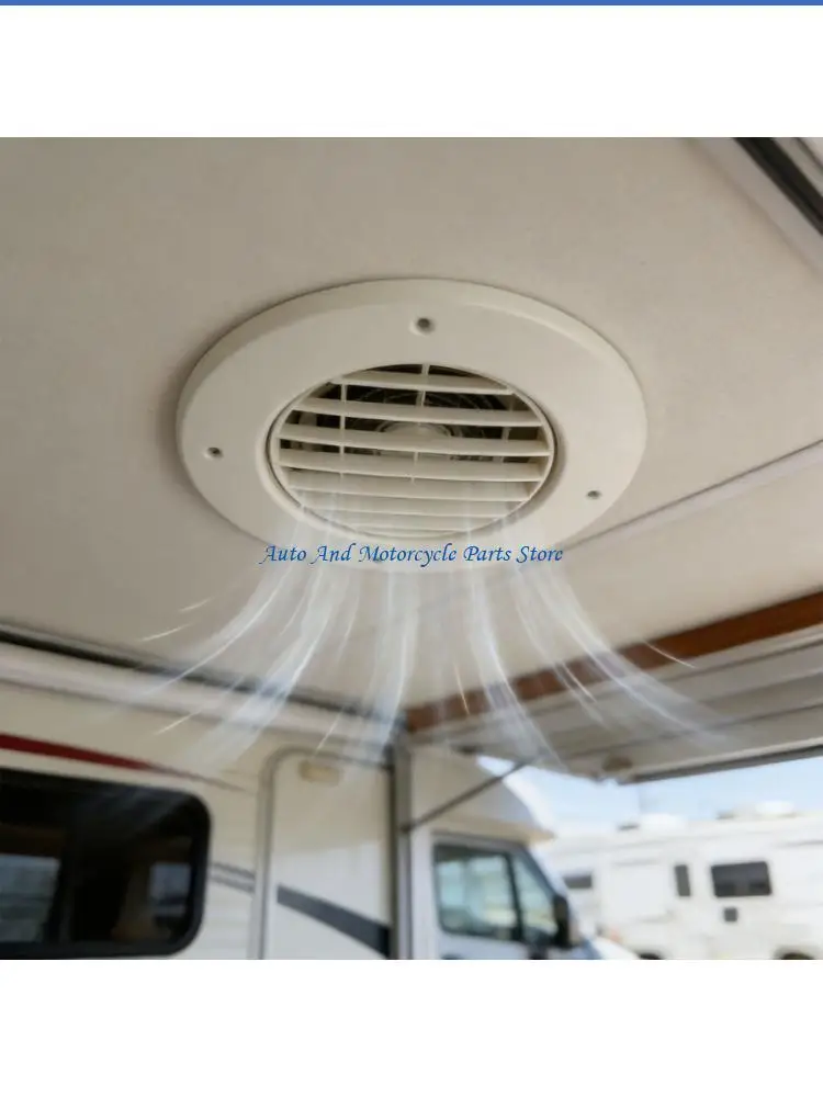 P9FD 5Pcs Recreational Roof Ventilation Covers Strong ABS Construction Easy To Install