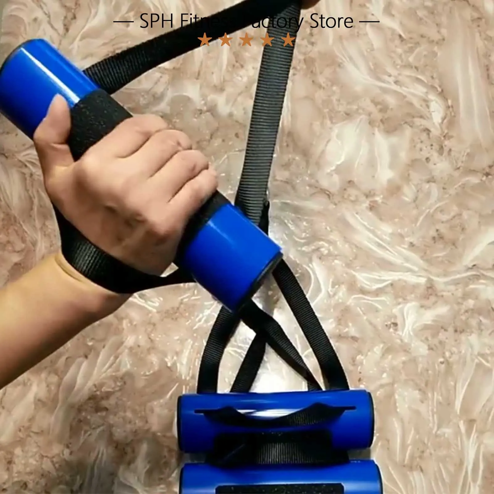 

Arm Wrestling Grip Trainer - Fat Grip Wrist Strengthener with Anti-Slip Handle for Home Gym & Strength Training Equipment