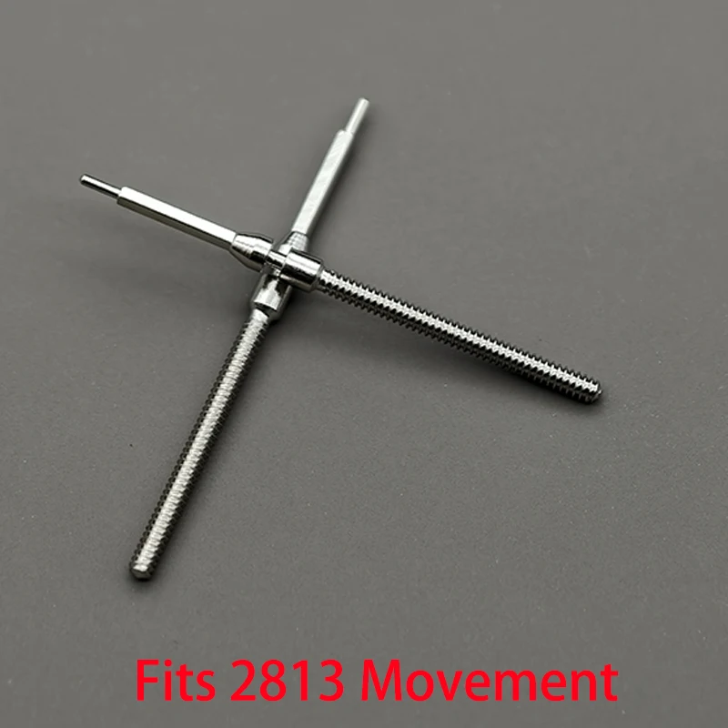 2PCS/4PCS 2813 Stainless Steel Crown Movement Crown Stem Fits For 2813 Automatic Mechanical Movement Stem Repair Accessories