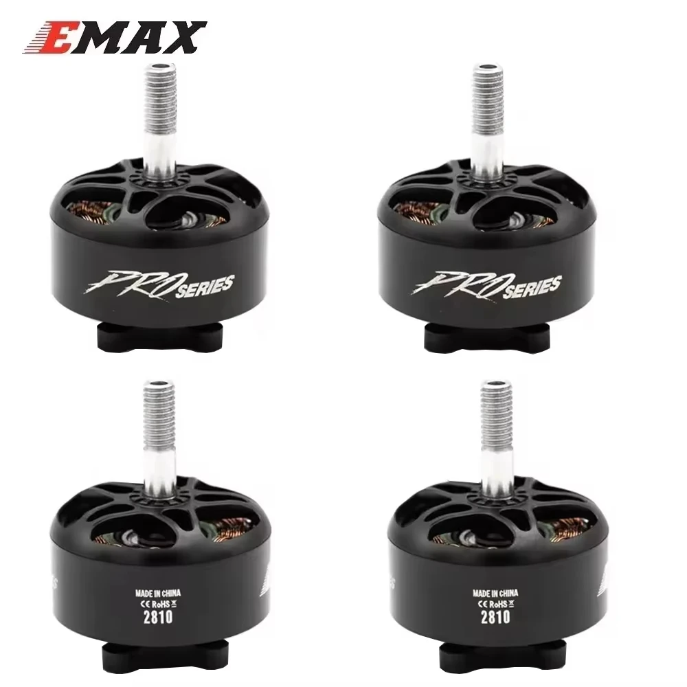 

4 шт. Emax Pro 2810 950KV/1150KV бесщеточный двигатель 3-6S с высоким крутящим моментом, совместимый с 7-дюймовыми 8-дюймовыми пропеллерами для деталей RC FPV Drone