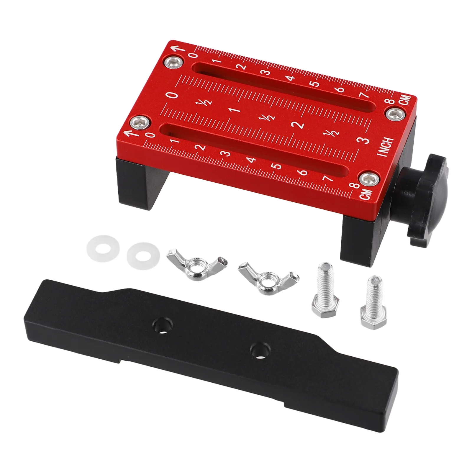 Aluminum Installation Jig Aluminum Alloy Steel Cabinet Door Mounting Jig 2-1 2 Height Range Height-adjustable Support