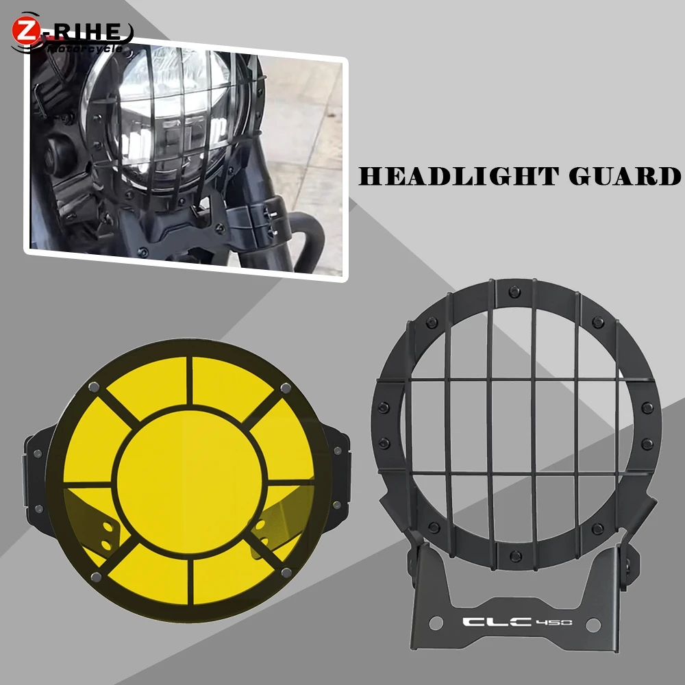 

CLC 450 bobber 2025 Motorcycle Accessories Headlight Guard Grill Cover Protector FOR CFMOTO CLC450 Bobber 450 CL-C 2023 2024