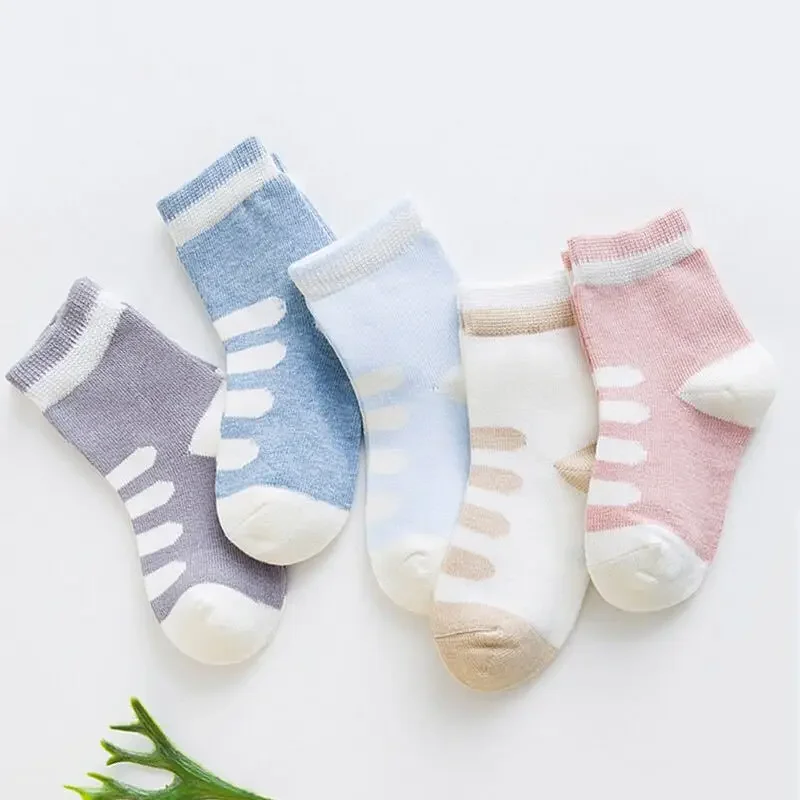 

Children's socks Spring Autumn thin short socks boys girls newborn baby children cosas para bebe bebes accesorios recien nacido