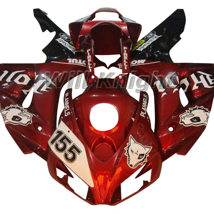 

Injection Fairing Kit for Honda CBR1000RR CBR 1000RR 2006 2007 Dark Red 155 Edition