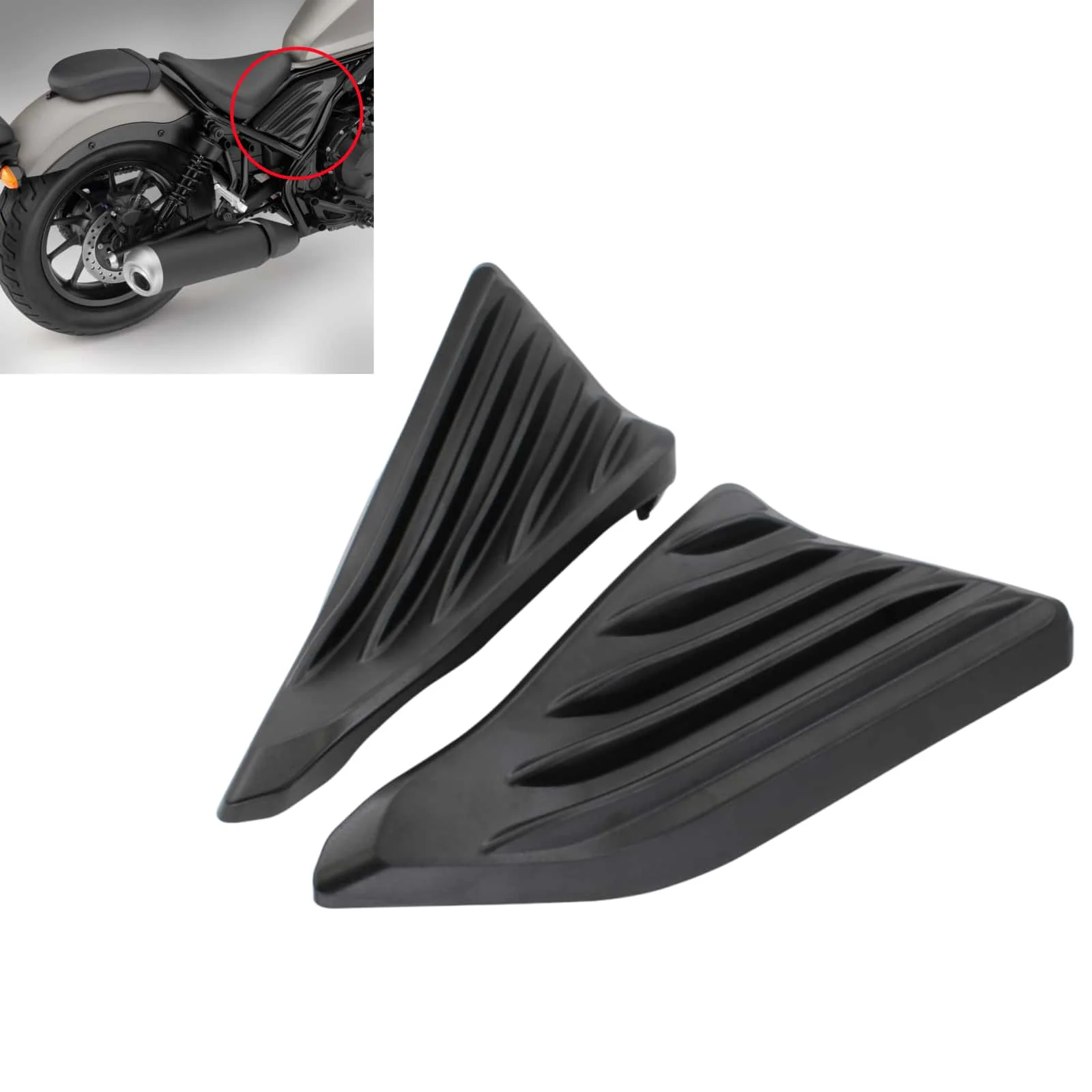 

For Honda Rebel CMX 300 500 CMX300 CMX500 2017-2024 Moto Accessories Motorcycle Side Frame Cover Panel Engine Fairing