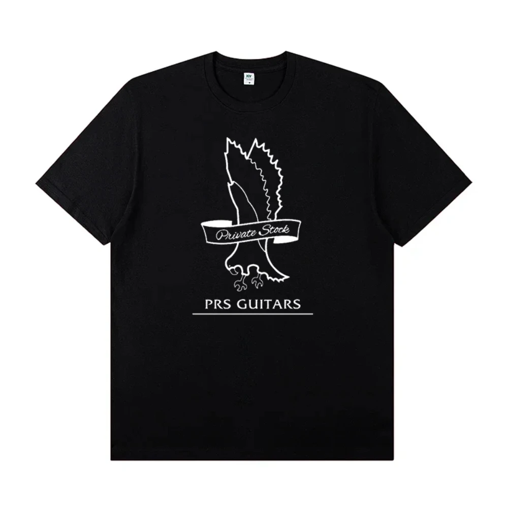 2026 Vintage Guitar Brand Letter Graphic Oversized T-Shirt，Kids Adults Retro Music Typography Print Loose Short Sleeve Crew Neck