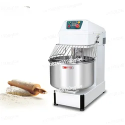 Commercial Spiral Dough Mixer 20/30/40/50/0/80/100L Bread Flour Kneading Machine Bakery Equipments