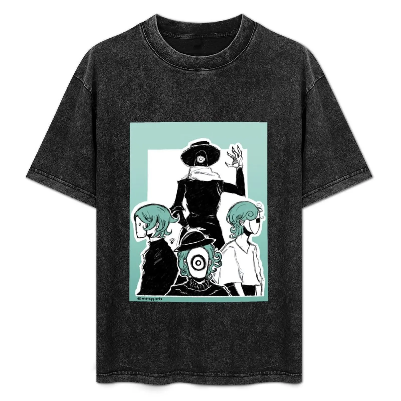 Eve - Bunka Album (Alternate) Design T-Shirt man clothes tees blue archive essential t shirt Men's t-shirts