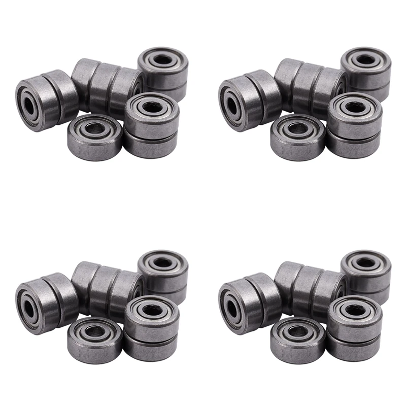 

40 Pieces Miniature Radial Ball Bearings 623ZZ 3X10x4mm For RC Car Practico