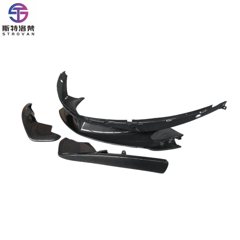 

STLF Suitable for McLarens 540C 570S Body Kit Upgrade and OEM Style High-quality Dry Carbon Fiber Front Lip and Front Corner