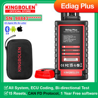 THINKCAR Thinkdiag 2, KINGBOLEN Ediag plus CAN FD protocol All System Car diagnostic tools ECU coding OBD2 scanner