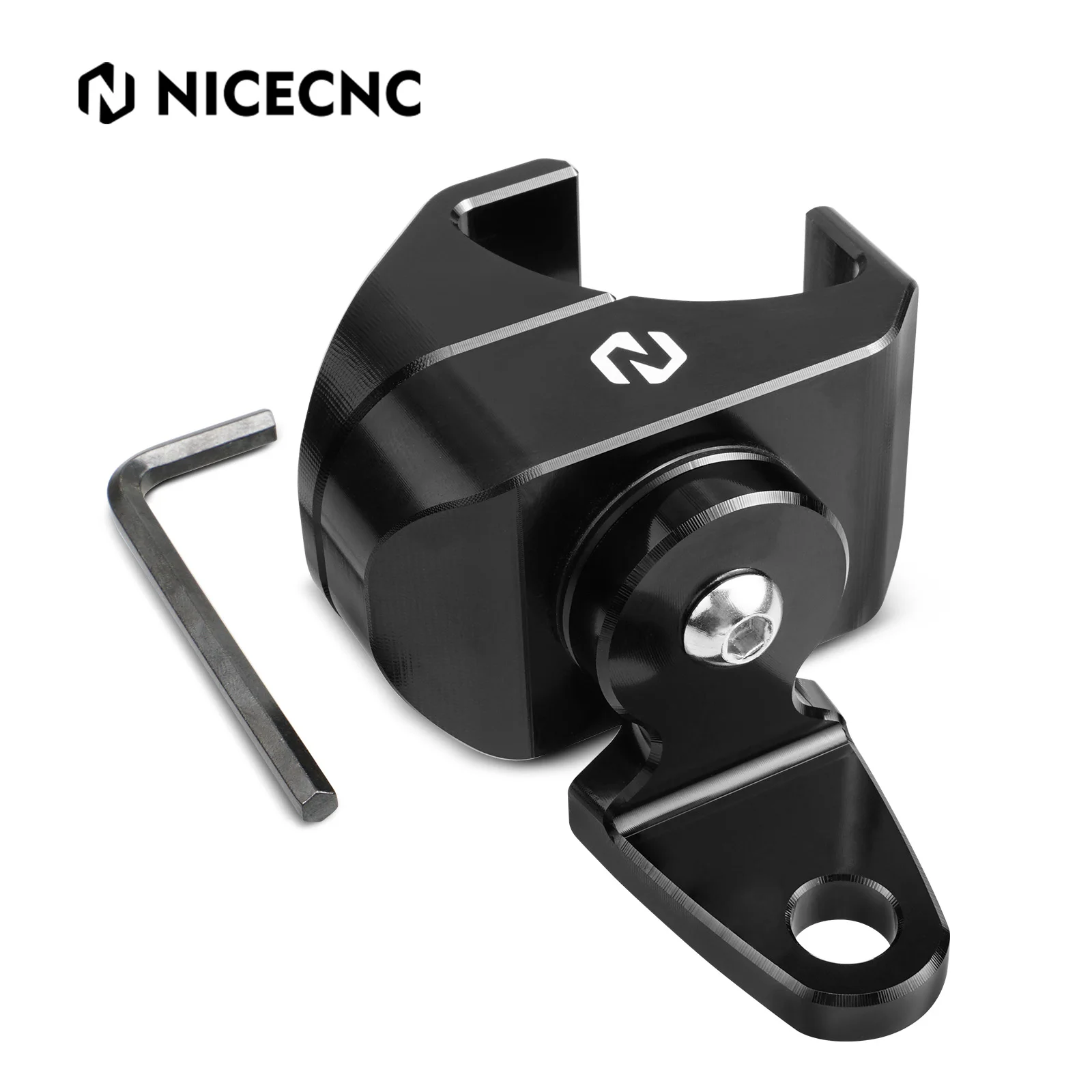 

NICECNC For Polaris UTV Aluminum Whip Light Mount For Polaris Ranger General Can Am Defender Commander Maverick Trail Sport