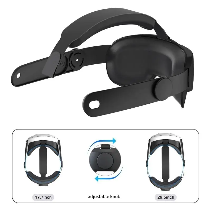 31BA Secure Side Supports Headgear For Virtual Reality Device developed for Long meetings