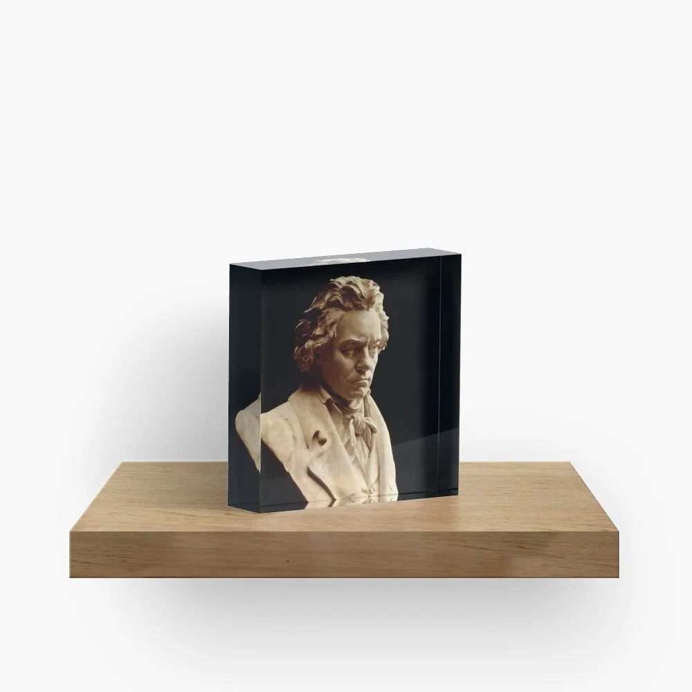 Beethoven Bust Statue By Hagen  Acrylic Block Clear Room Process Print Family Pad Bedroom Transparent Stamping Board  Photos