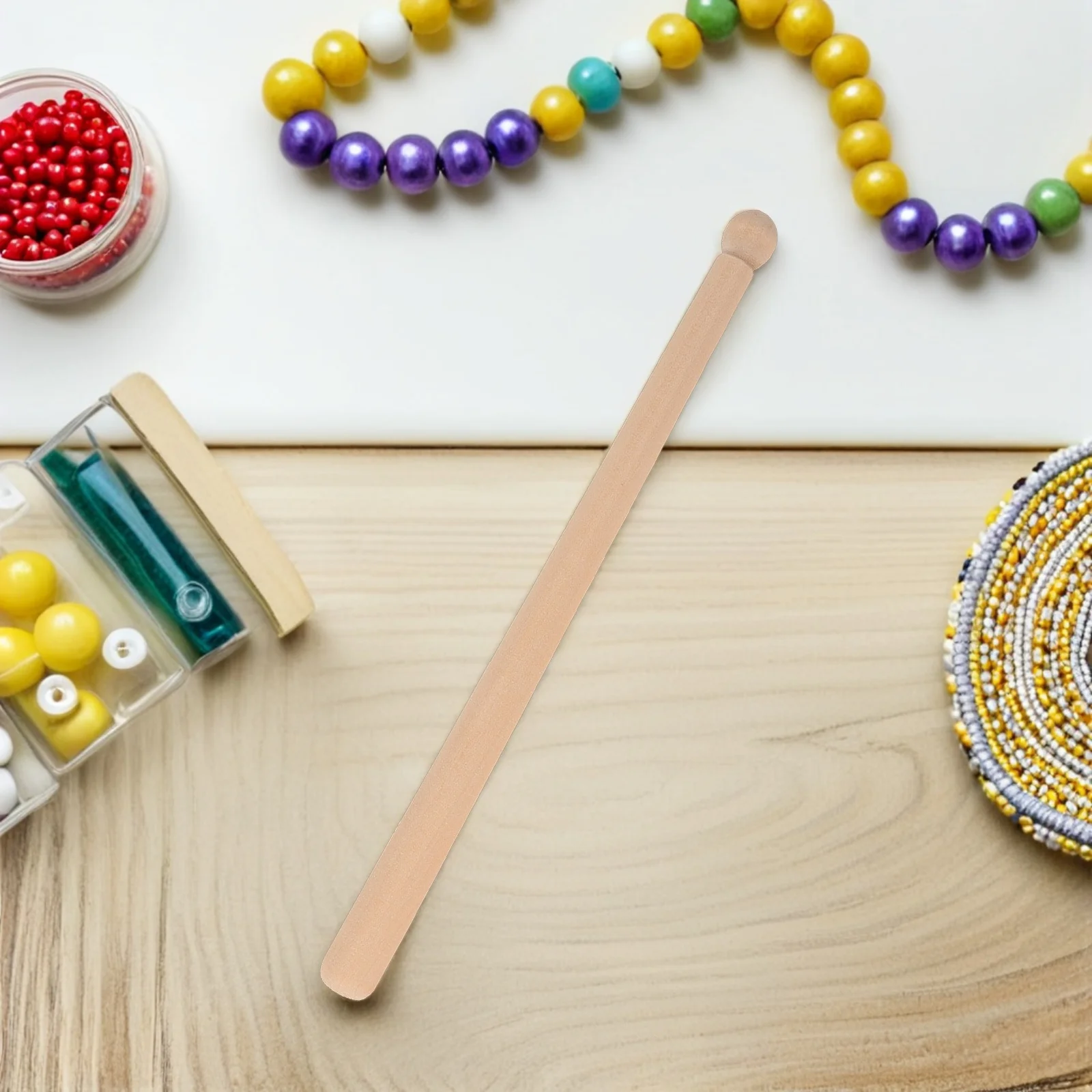 

8Pcs Wooden Drumsticks for Kids Natural Wood Non-Slip Grip Electronic Drums Marching Snare Practice Sessions Drum Mallet