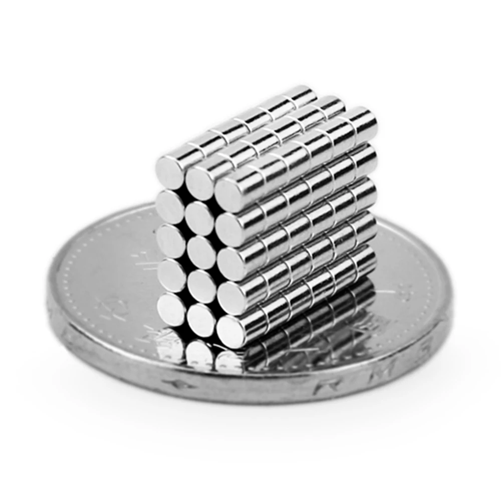 5000pcs Strong Round 2*2mm N35 Rare Earth Neodymium Magnet Art Craft Fridge 2x2mm