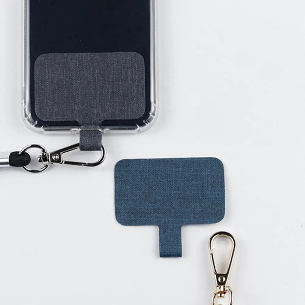Phone Tether Tab Ultra-thin Wear Resistant Universal Fit Smart Phone Lanyard Replacement Patch for Outdoor