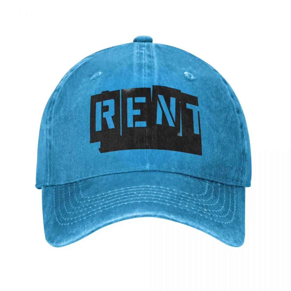 Rent Logo B&W Baseball Cap Beach Outing Golf Wear Gentleman Hat Women'S Hats 2023 Men'S