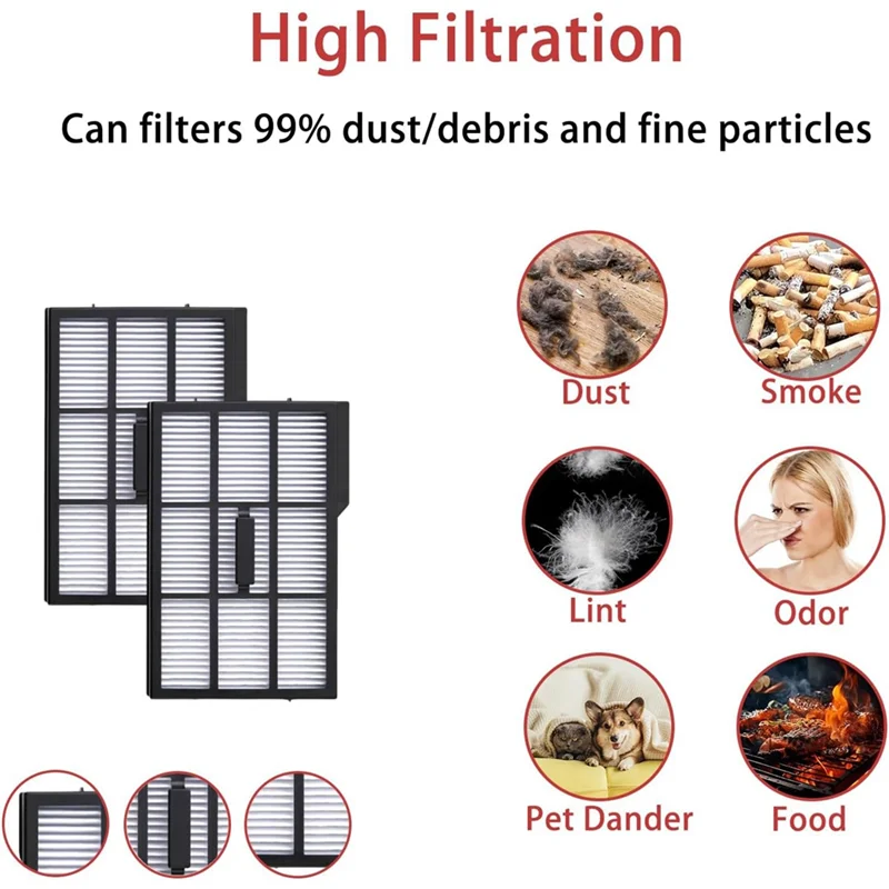 B47B-Сменные комплекты для робота-пылесоса Eufy E25 Omni/E28 Omni, аксессуары, основная боковая щетка, фильтр Hepa, швабра, тканевый мешок для пыли