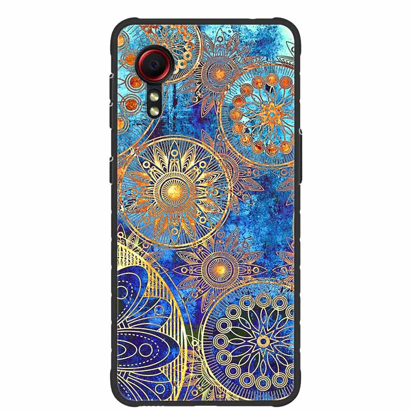 For Samsung Galaxy Xcover7 5G Case Animals TPU Soft Silicone Phone Cases Back Cover For Samsung Xcover 7 5G Wolf Protector Coque