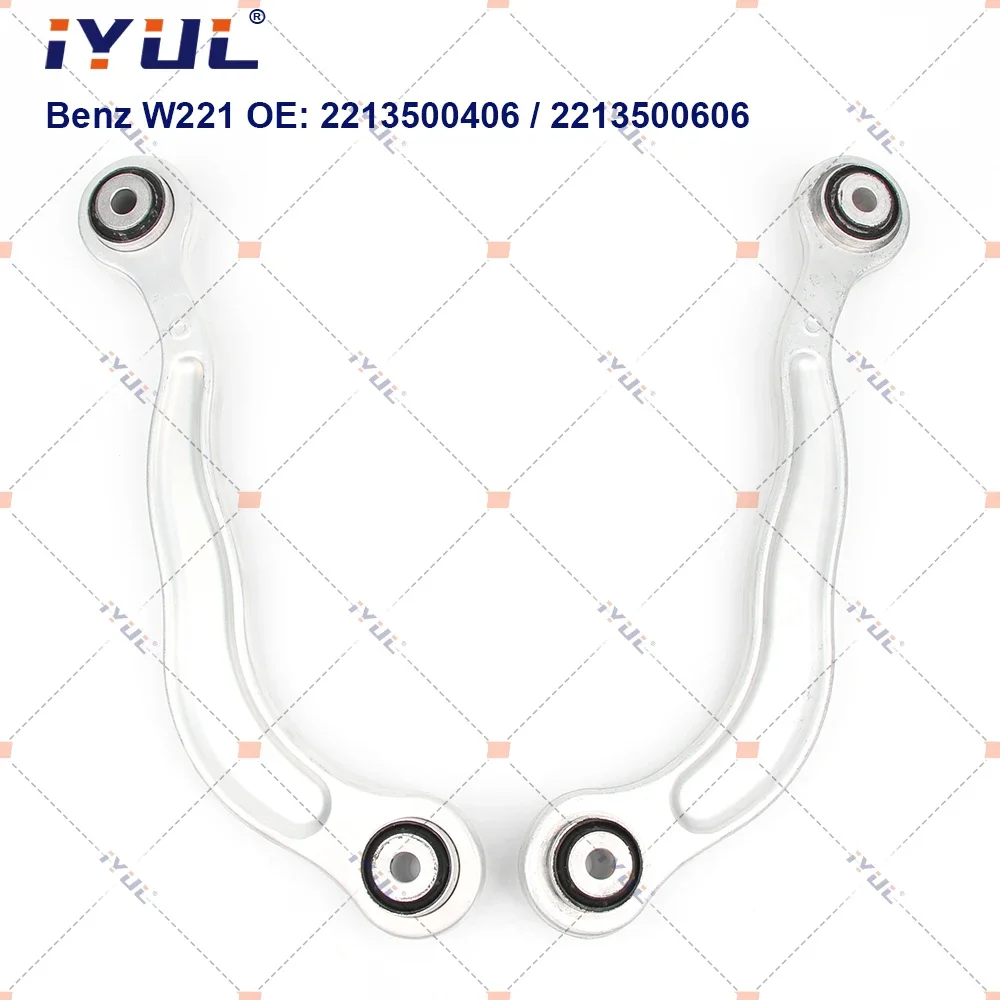 

IYUL A Pair Rear Upper Suspension Control Arm For Mercedes Benz S Class W221 C216 S250 CDI S350 S400 S500 S600 2213500406 0606