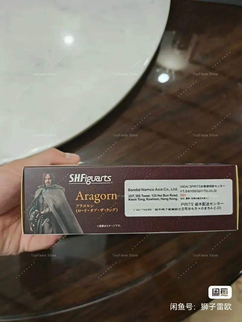 In Stock 100% Original Bandai S.H.Figuarts SHF Lord of The Rings 15cm Aragorn Action Figure Collectible Gift - view 5