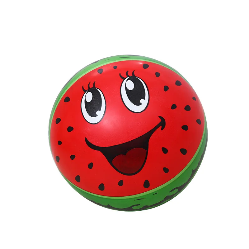 PVC Watermelon Ball Children Inflatable Racket Ball 8.5 Inch PVC Fun Watermelon Toy Ball Wholesale