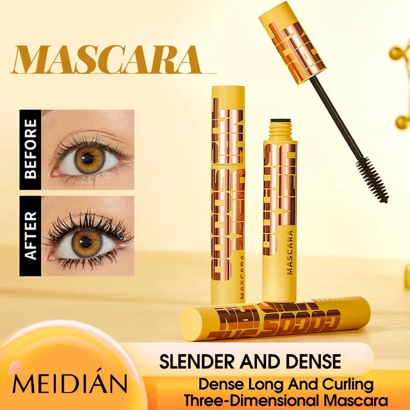 1PC Volumizing Mascara Extension Curling Wasserdicht Wischfest HautfreundlichBold Black Lashes für professionelles Make-up Must-have