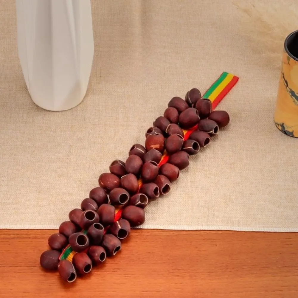 جرس يدوي على شكل فاكهة نباتية من Terre ASMR علاج صوتي سلسلة جرس مرافقة اليوغا والتأمل والإيقاع الآلات الموسيقية #4