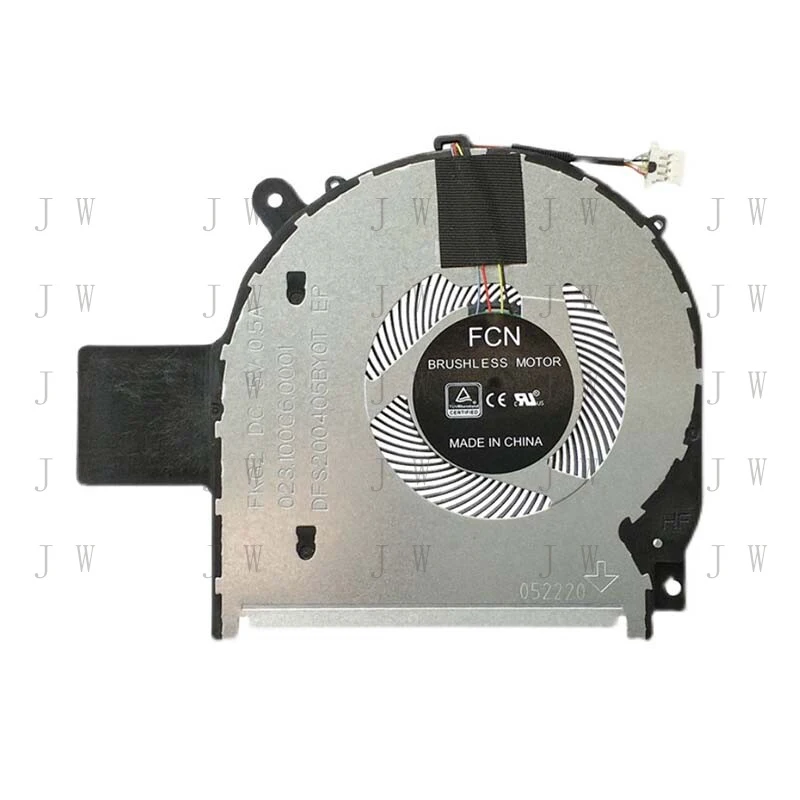 Ventilador de Refrigeración para HP Pavilion x360 15-CR TPN-W132 L20819-001