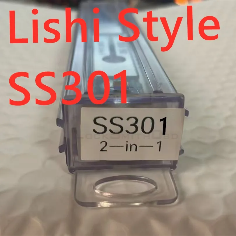 1PCS New Lishi Style SS301 2IN1 FOR CI SA & A BUS Tools FOR Lishi SS301 2in1 Civil Lock Repair Kit Unlock