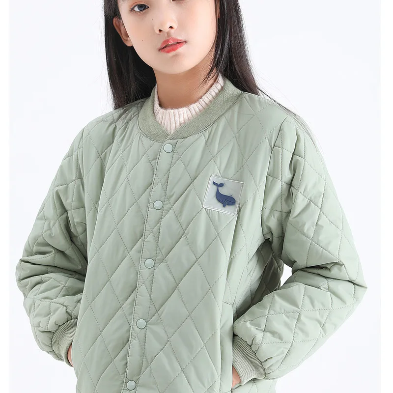 School uniform artifact, children's down cotton  , inner lining cotton jacket, boys' baseball jacket, girls' cotton  ,