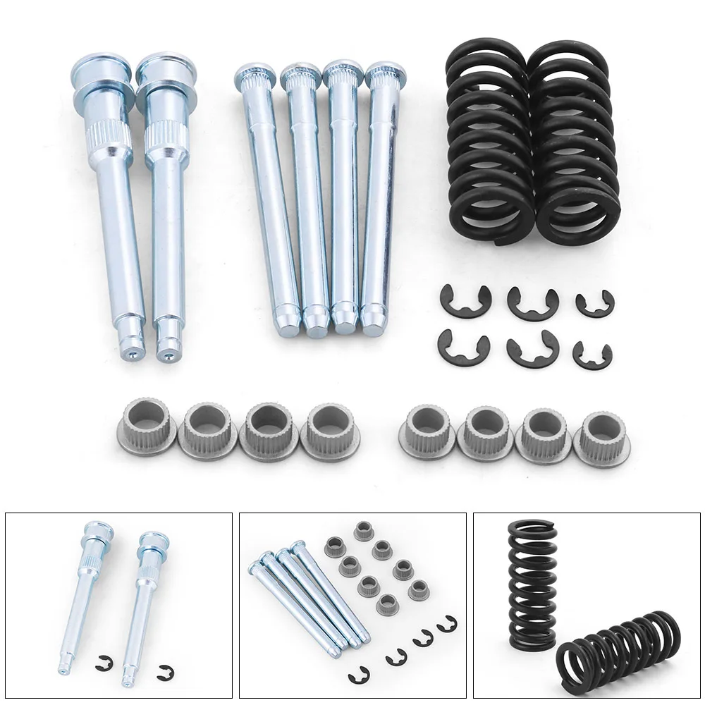 Kit de pino e bucha da dobradiça da porta com mola da dobradiça da porta para Chevrolet Blazer S10 S15 1994-2004