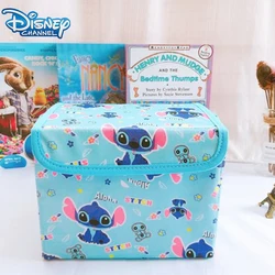 Disney Stitch Box Oxford Cartoon Cute Mickey Mouse schowek na biurko składane miejsce do przechowywania organizowanie pudełka na przyjęcie prezent