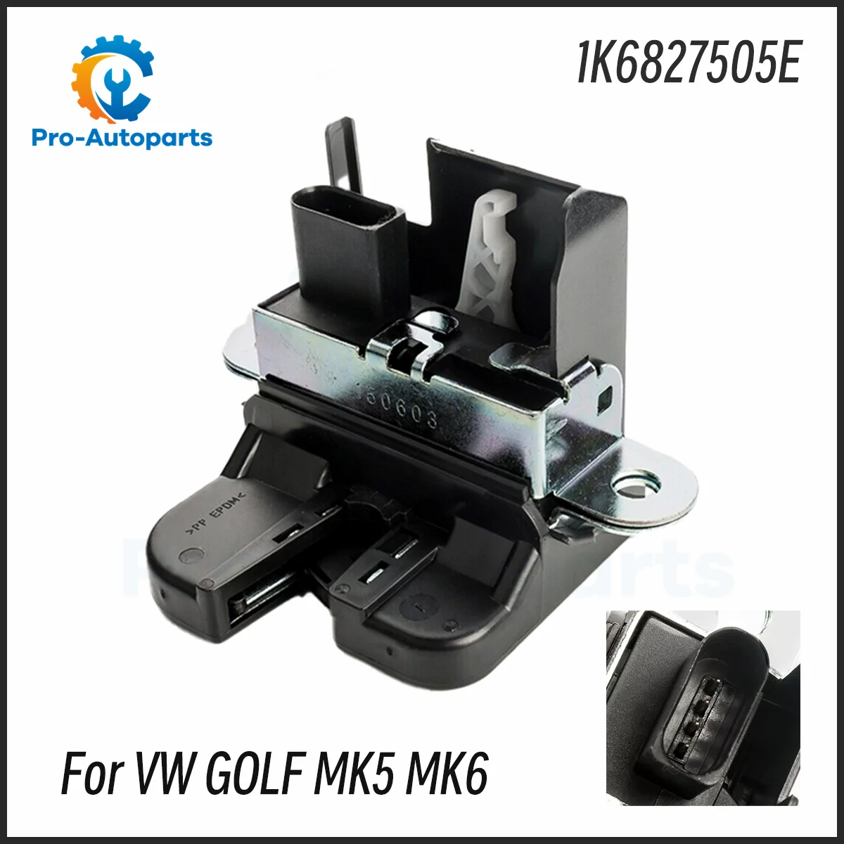 

1K6827505E Rear Trunk Lock Block Trunk lid Lock Latch 5K0827505A For Volkswagen VW Golf GTI Passat Polo Tiguan Touran 1T0827505H