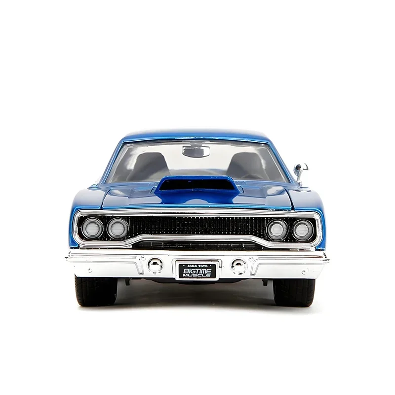 1:24 Plymouth Road Runner 1970 alliage voiture moulé sous pression et véhicules jouets modèle de voiture Miniature échelle modèle de voiture pour les enfants