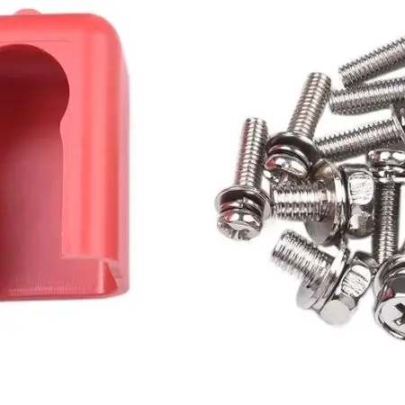 2Pcs 100A Copper For Battery Terminal Block High Current Energy Storage Connector For Lithium For Battery Power System Accessori