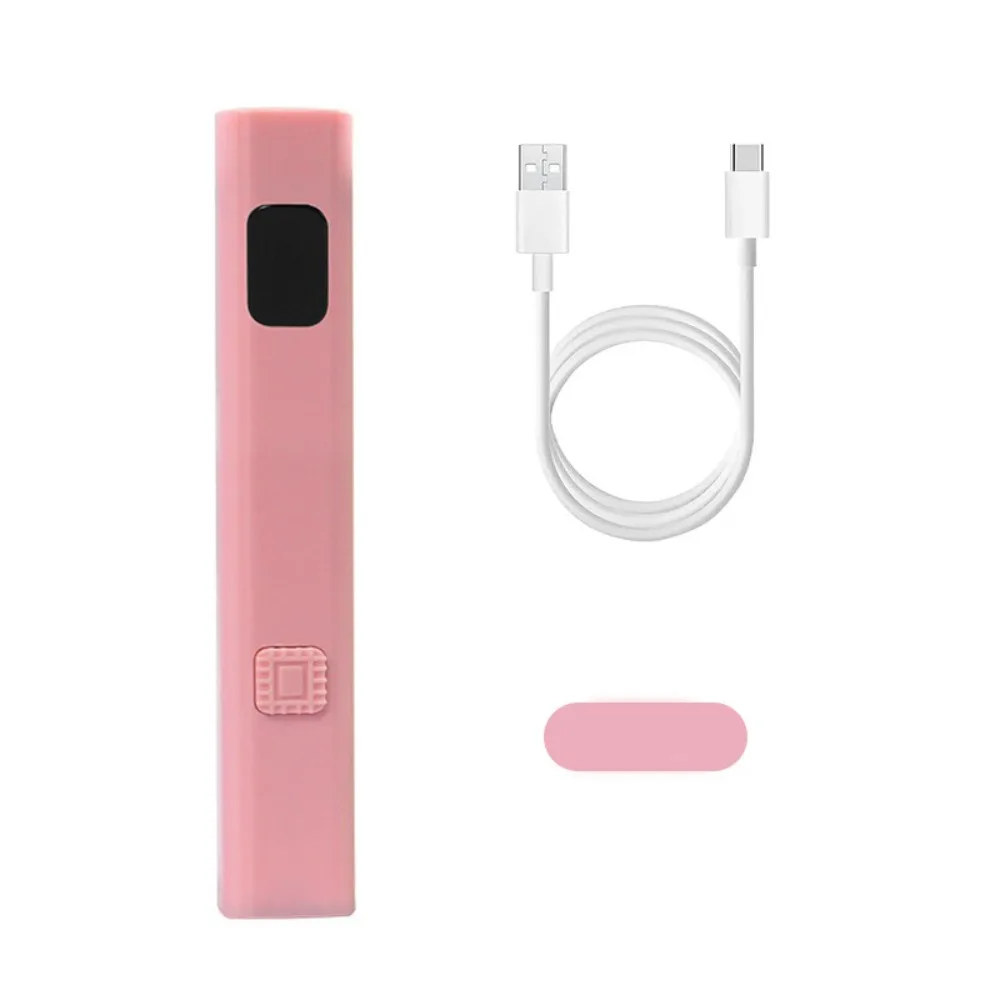 เครื่องอบเล็บแบบพกพา ชาร์จไฟได้ พร้อมหน้าจอสัมผัส ใช้หลอดไฟยูวีแอลอีดี อบแห้งเร็ว ขนาดเล็ก ใช้สำหรับทำเล็บเองที่บ้าน