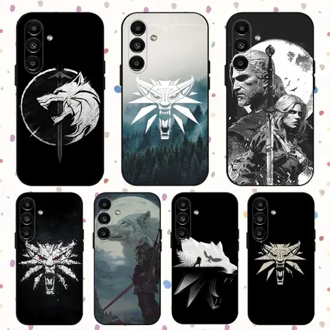 The W-Witcher Wiedzmin Phone Case For Samsung S24,S21,S22,S23,S30,Ultra,S20,Plus,Fe,Lite,Note,10,9,5G Black Soft Cover