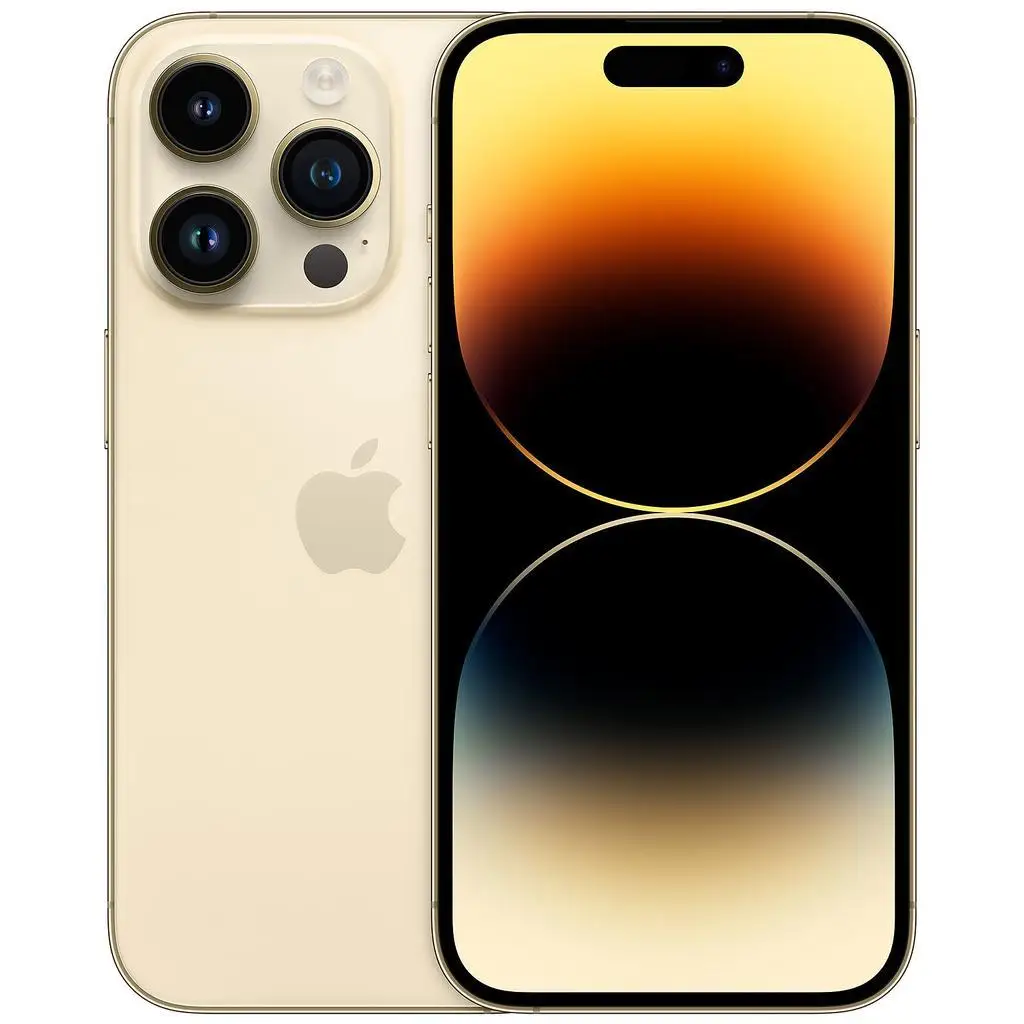 

Apple / iPhone 14 Pro / A2650 / 128GB / Gold / GSM Unlocked / GSM Unlocked / B2-Stock-Includes Charging Cable