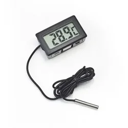 Mini Temperature Sensor LCD Car Digital Thermometer Hygrometer Temperature Indoor Outdoor Humidity Meter Gauge Instruments