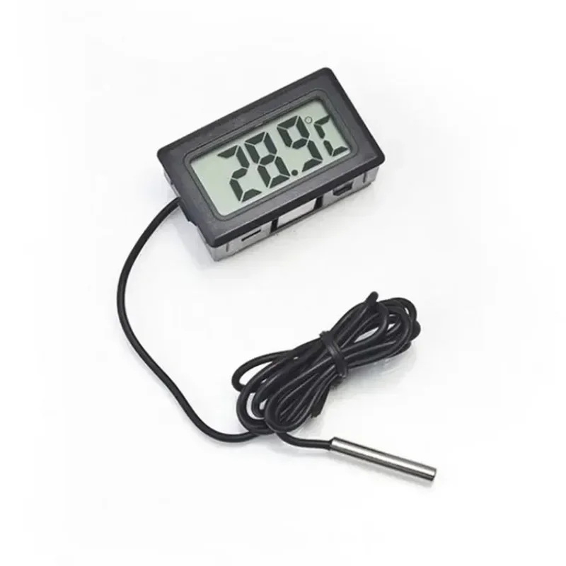 Mini Temperature Sensor LCD Car Digital Thermometer Hygrometer Temperature Indoor Outdoor Humidity Meter Gauge Instruments